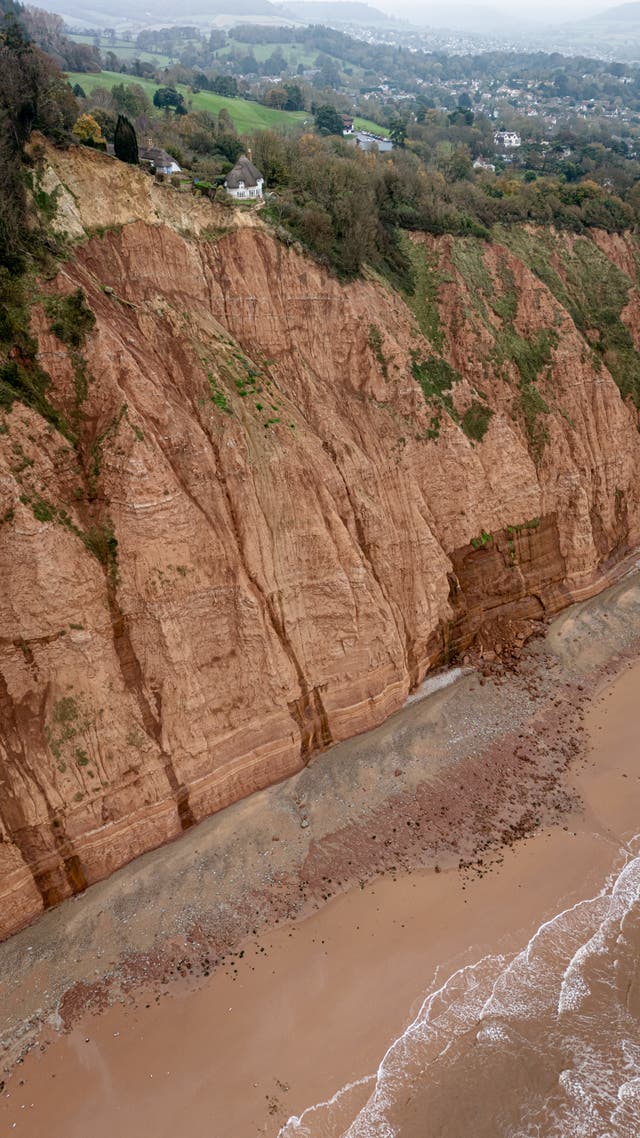 Coastal erosion