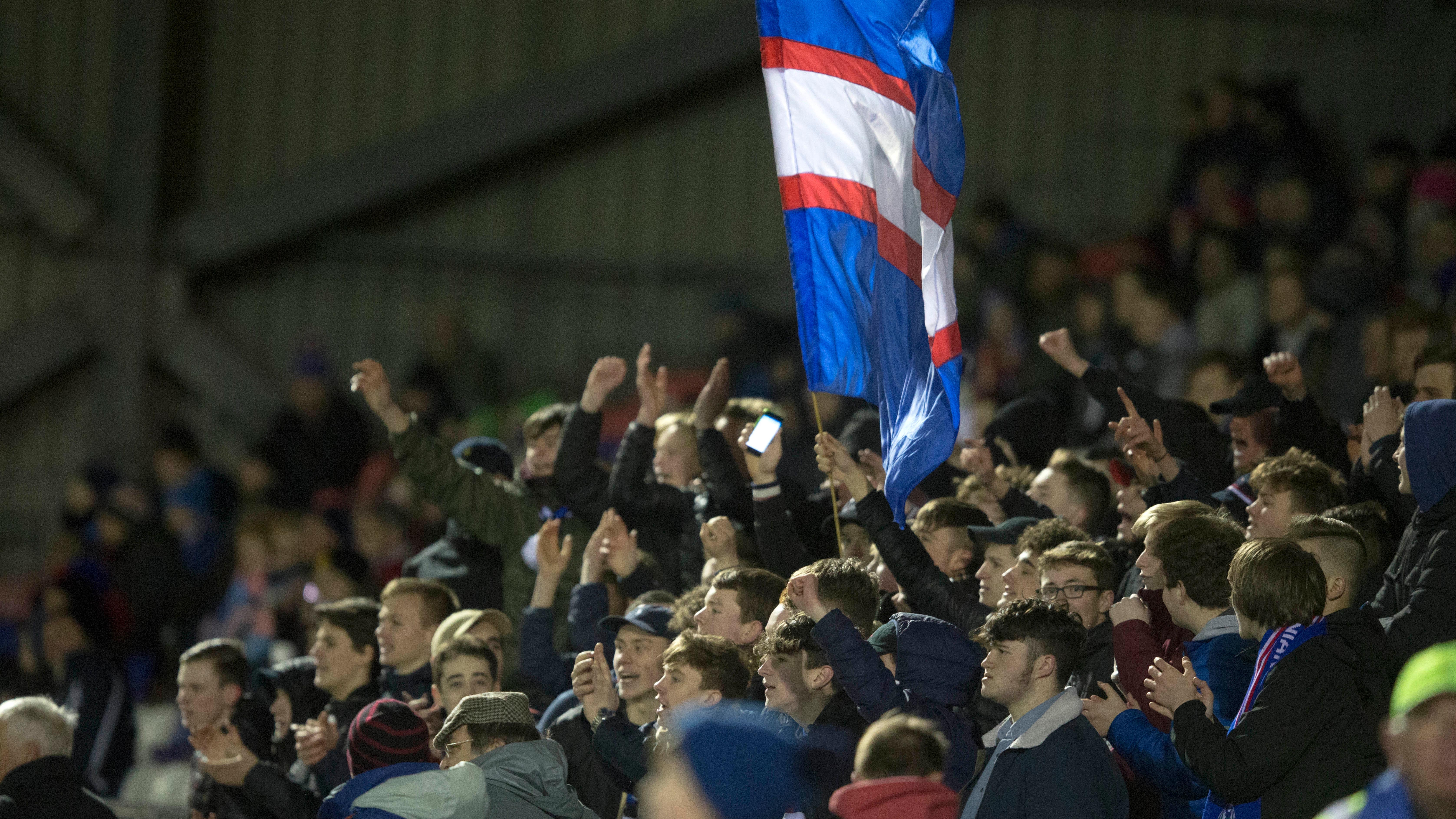 Inverness fans (Jeff Holmes/PA)