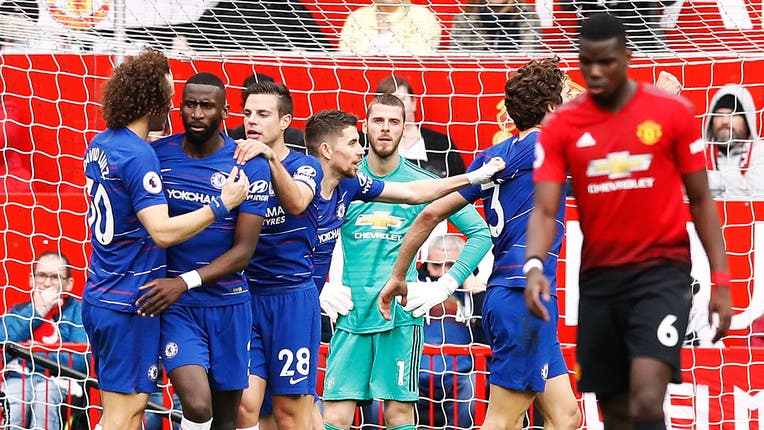 a history of manchester united v chelsea in pictures bt sport