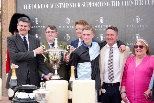 The Zoffee team after victory last year