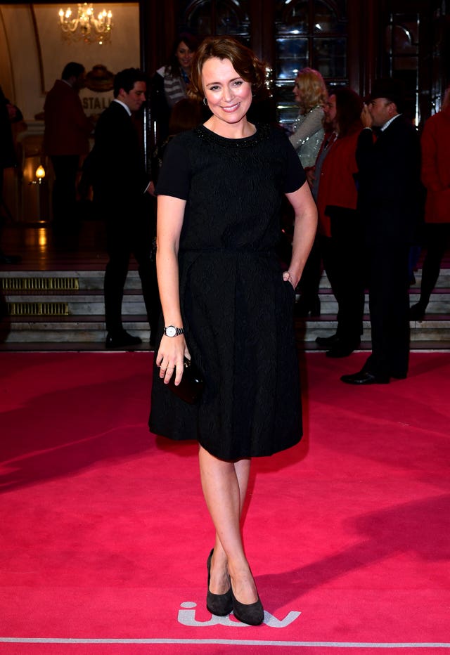 Keeley Hawes on the red carpet