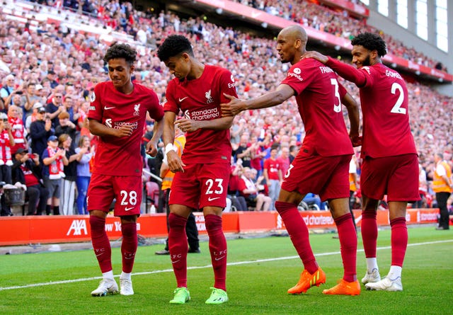 Liverpool celebrate