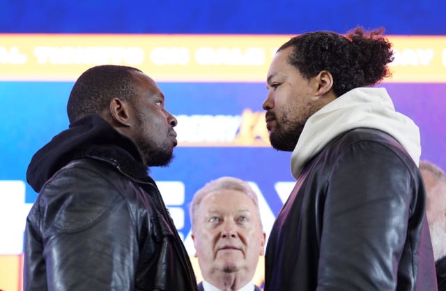 Dillian Whyte and Joe Joyce will face each other 