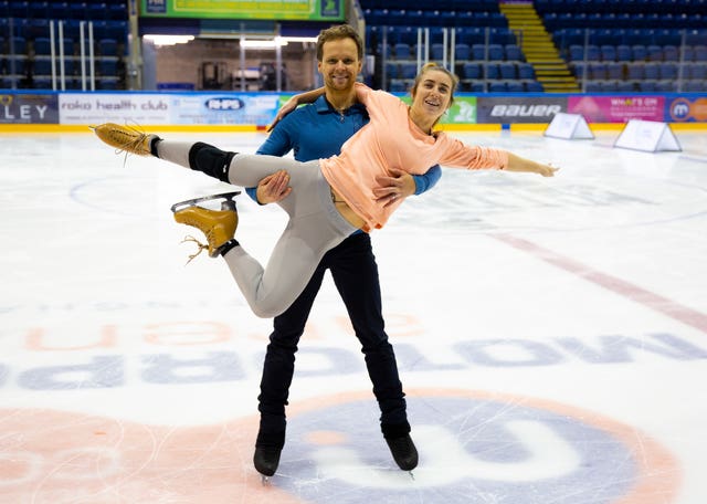 Libby Clegg and Mark Hanretty