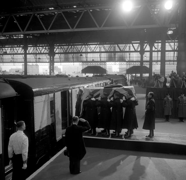 Politics – Sir Winston Churchill Funeral – London – 1965