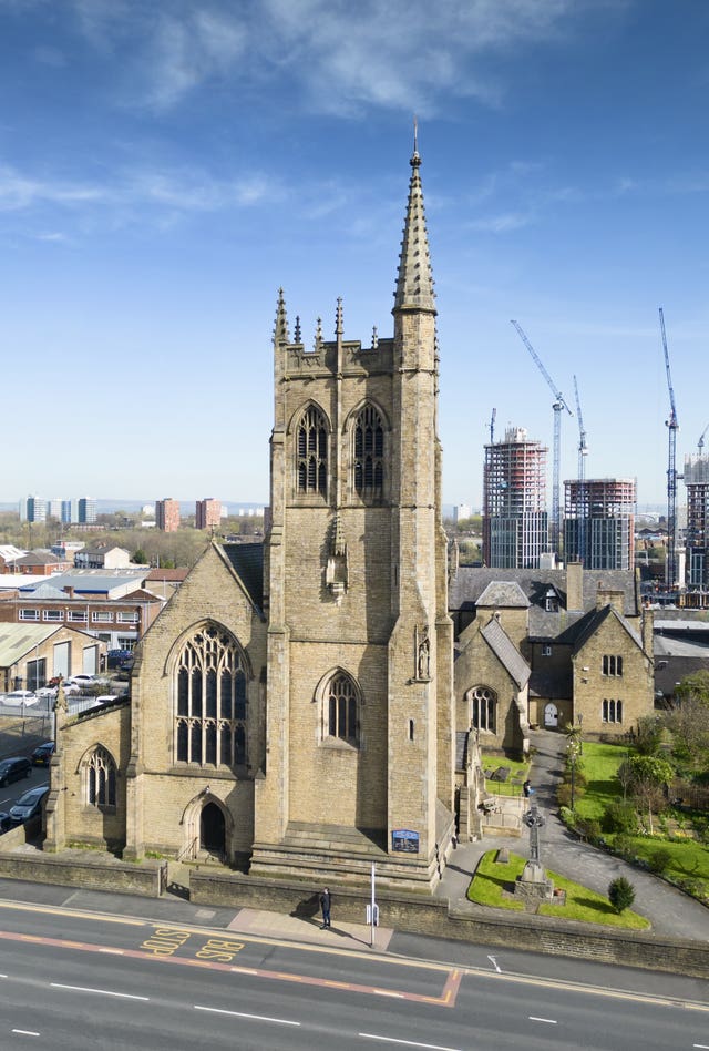 The Roman Catholic Church of St Chad and Presbytery of St Chads in Manchester
