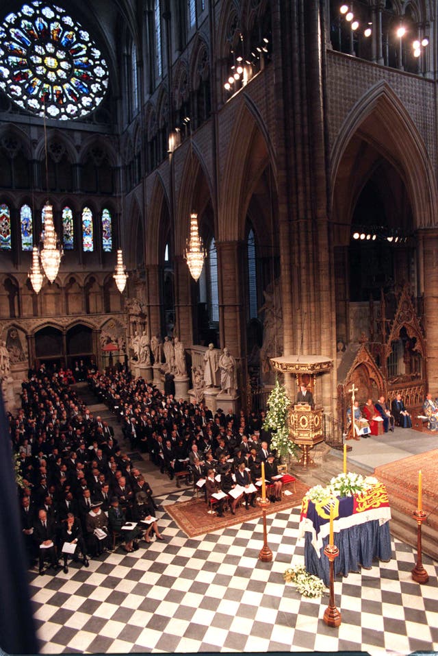 Princess Diana – Funeral – Westminster Abbey, London