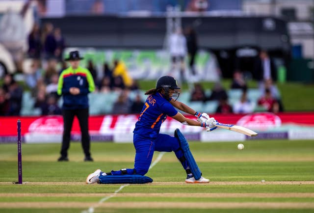 Harmanpreet Kaur struck 143 off 111 balls to fire India to victory 