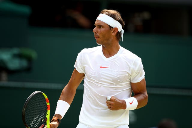 Rafael Nadal will open proceedings on Centre Court on Saturday 