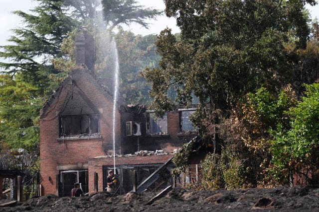 West Midlands wildfires