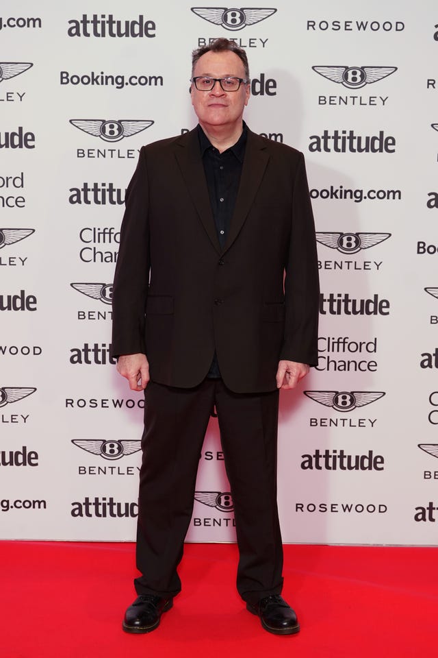 Russell T Davies attends the Attitude 101 Awards at the Rosewood Hotel, central London
