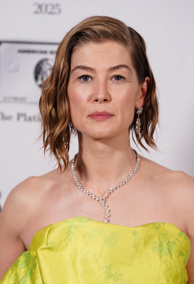 Rosamund Pike at Harper’s Bazaar Women of the Year 2025