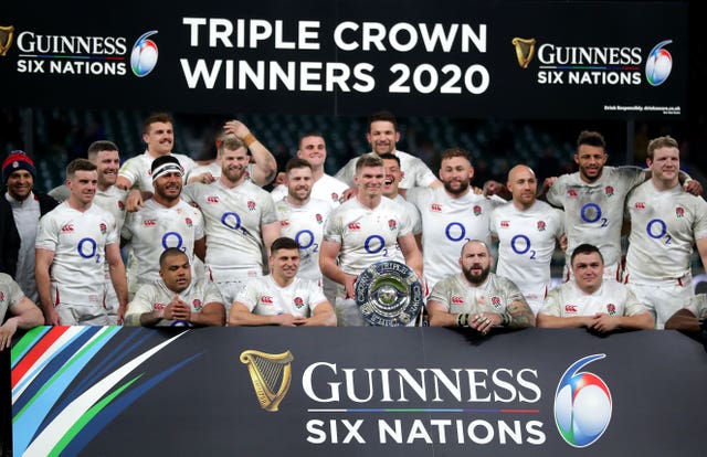 England clinched the triple crown with victory