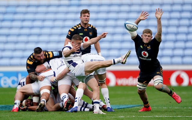 Jack Willis (right) has an impressive all-round game as Wasps beat Bristol 