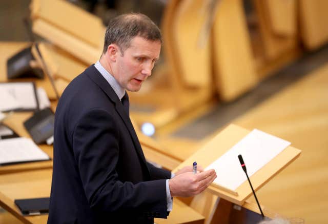 Justice Secretary Michael Matheson