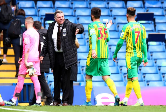 West Brom boss Sam Allardyce lauded a stunning display from his side in the win at Chelsea