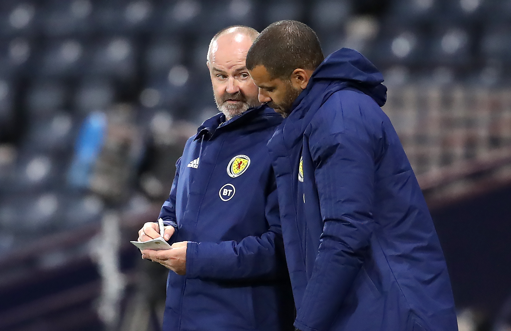 Steve Clarke Delighted With Scotland Progress From Russia Low Bt Sport