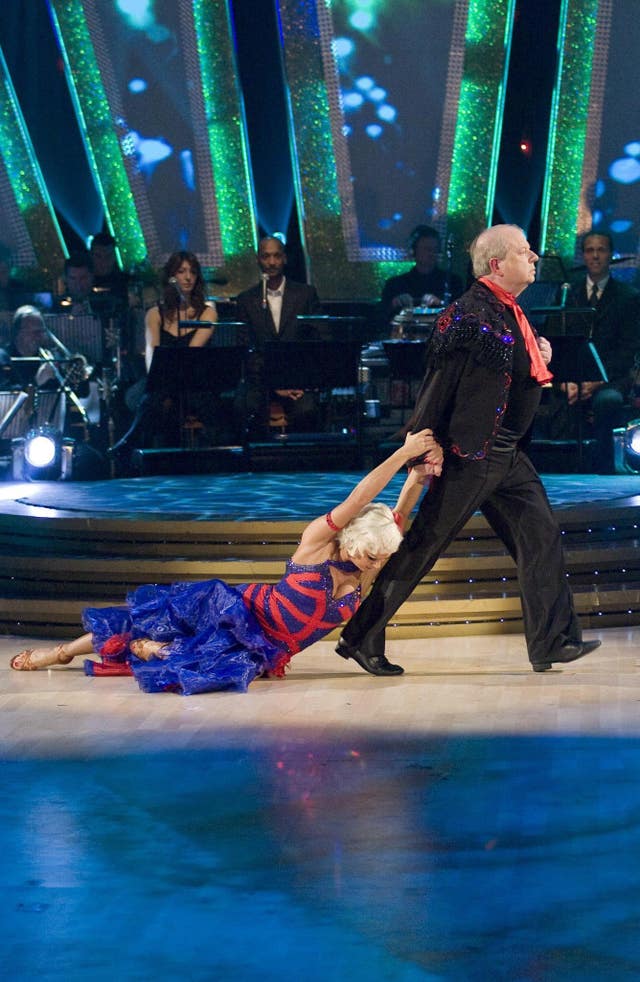 John Sergeant dancing with Kristina Rihanoff on Strictly