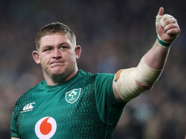 Tadhg Furlong is among the first names on Ireland's team-sheet