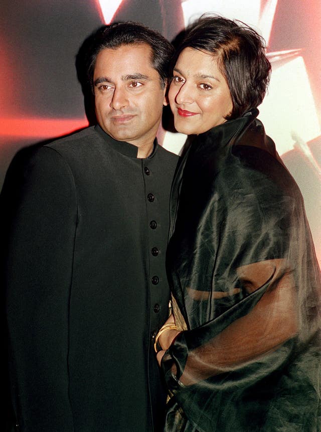 Sanjeev Bhaskar and Meera Syal