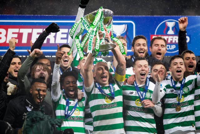 Celtic won this season's Betfred Cup