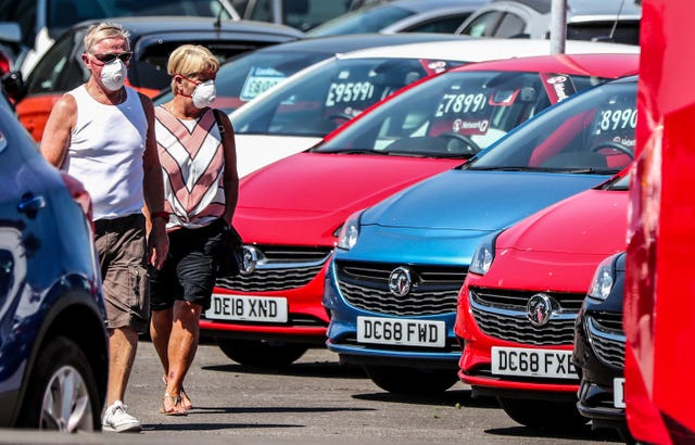 A couple at a Lookers in Speke, Liverpool