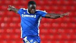 John Akinde got Colchester up and running (Nigel French/PA).