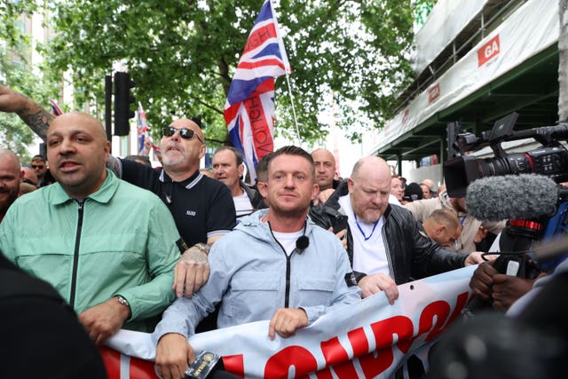 London protests