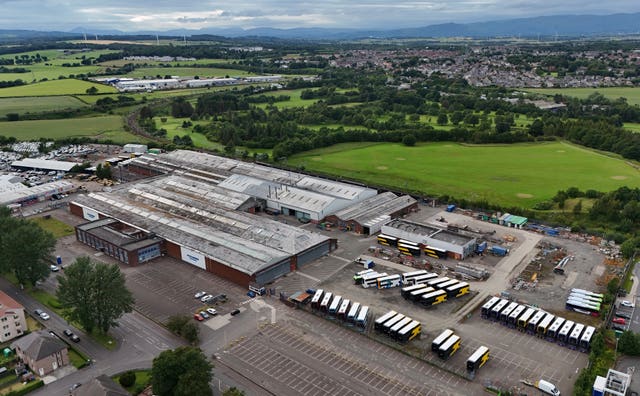 Alexander Dennis plants closure