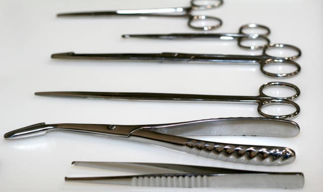 Mortuary instruments