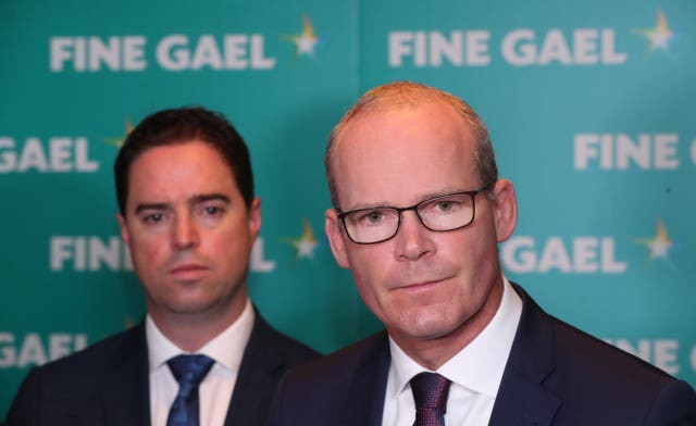 TD Martin Heydon (left) and Simon Coveney 