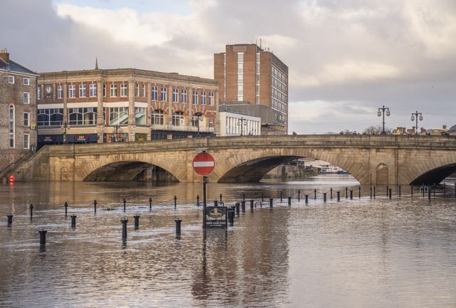 Flooding in York