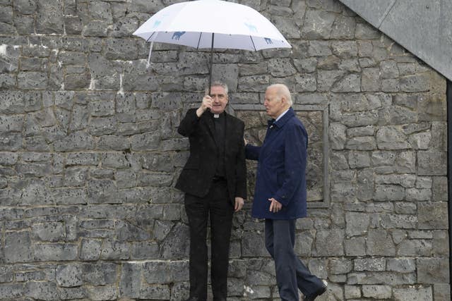 President Biden visit to the island of Ireland