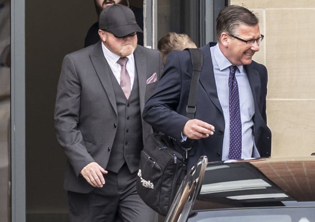 Robert Bush (left) at Hull Magistrates’ Court 