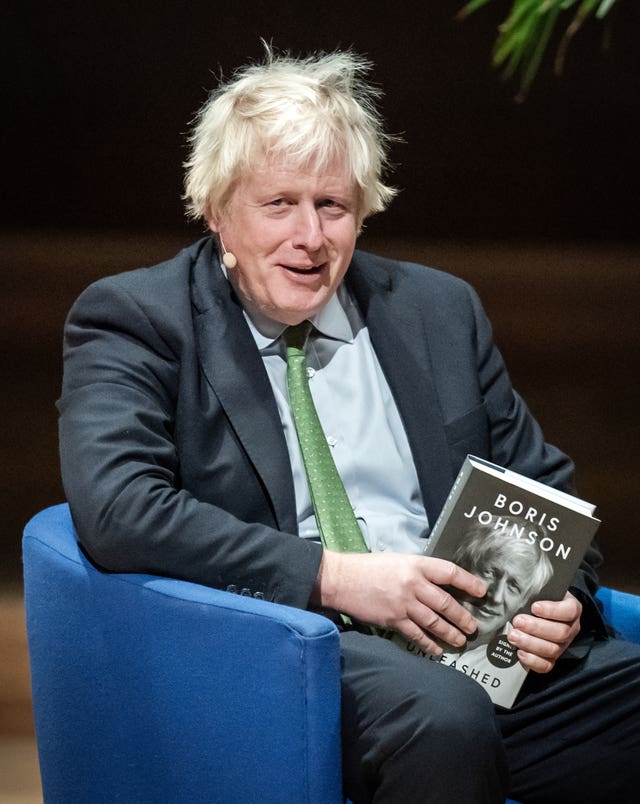 Boris Johnson memoir