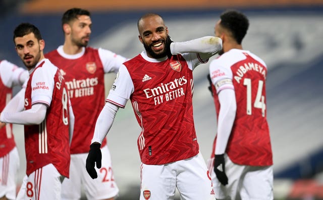 Alexandre Lacazette scored two goals in the second half as Arsenal secured a 4-0 win