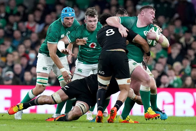 Tadhg Furlong is an inspirational player for Ireland