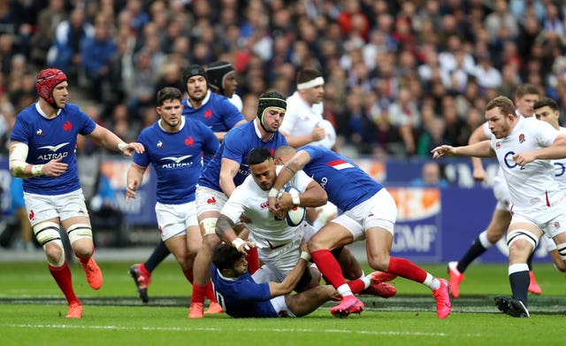 Manu Tuilagi picked up an injury in Paris