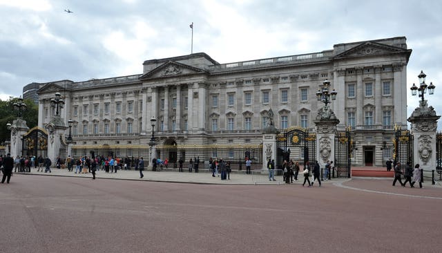 Buckingham Palace in central London