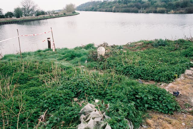 Police issued a photo of an area close to the scene where the body of Carol Clark was discovered at Sharpness Docks (Gloucestershire Police/PA)