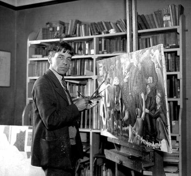British Art & Artists - Painting - Stanley Spencer - Cookham - 1932