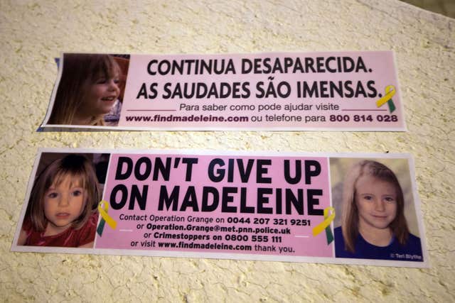 Madeleine McCann anniversary