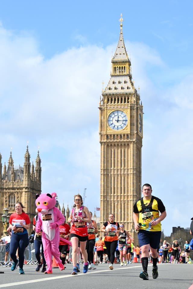 Record number of runners to take part in 2024 London Marathon