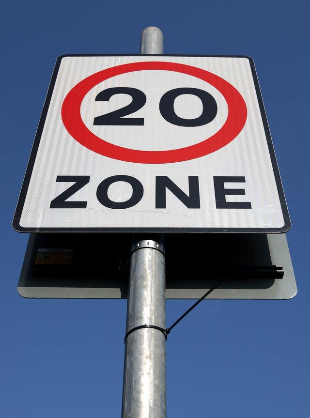 All residential streets in Wales will now be 20mph from September 17 (Dominic Lipinski/PA)
