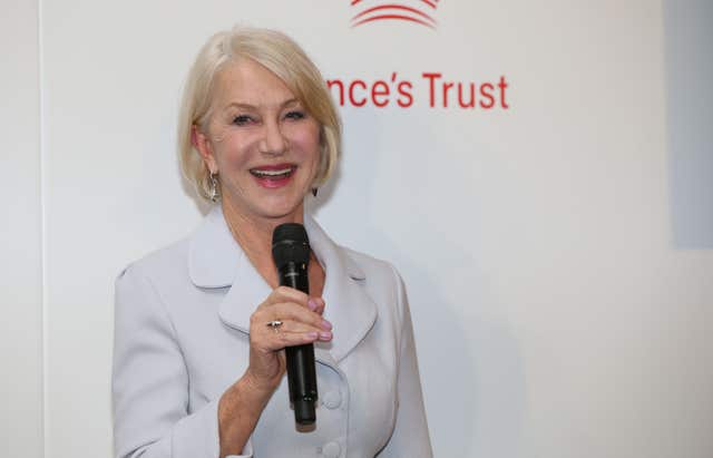 Dame Helen Mirren launches a new partnership between The Prince’s Trust and L’Oreal Paris at the Prince’s Trust Kennington Centre in south London.