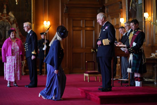 Investitures at Palace of Holyroodhouse