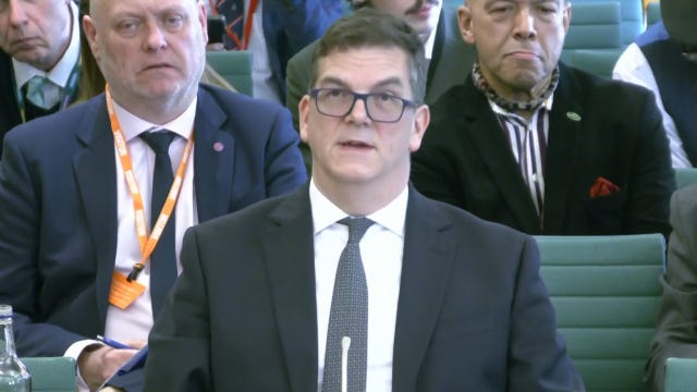 Sir Olly Robbins appearing before the Foreign Affairs Committee