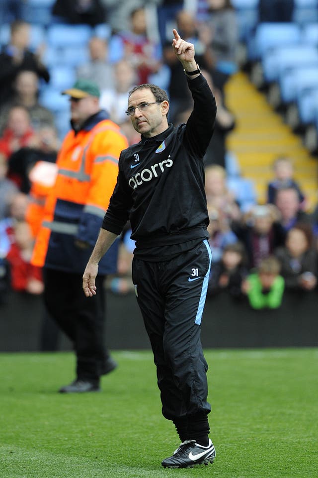 Villa became regulars in the top six under Martin O'Neill