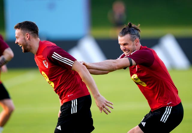 Chris Gunter and Gareth Bale