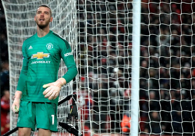 David De Gea has managed to keep only two clean sheets in the Premier League this season.